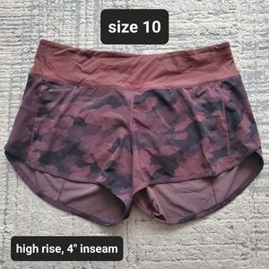 Rare Lululemon Speed Up Shorts